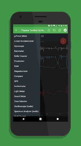 Physics Toolbox Sensor Suite P ekran görüntüsü
