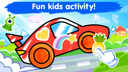 Coloring games for kids age 2 ekran görüntüsü