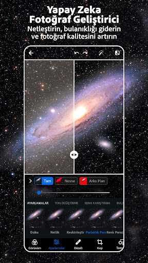 Photoshop Express - Düzenleme ekran görüntüsü