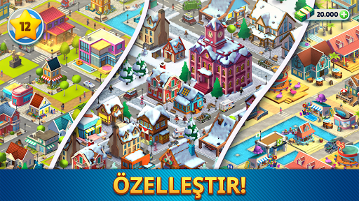 Cozy Town: City Building Game ekran görüntüsü