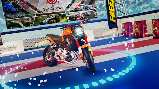 Motorsiklet Oyunu Yarışı 2022 ekran görüntüsü