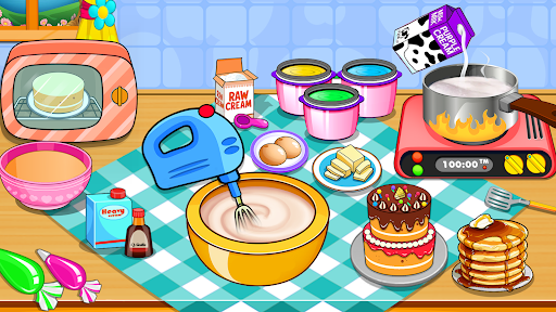 Kitchen Set Chef Cooking Games ekran görüntüsü