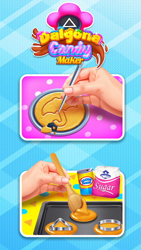 Dalgona Candy Honeycomb Cookie ekran görüntüsü