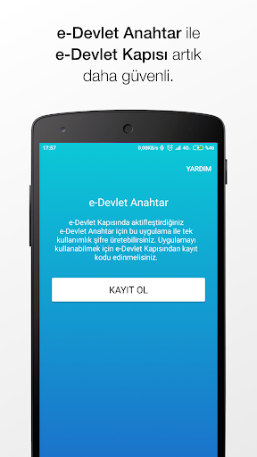 e-Devlet Anahtar ekran görüntüsü
