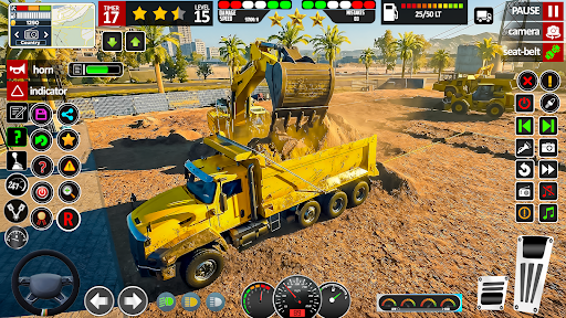 US Road Construction Game 3d ekran görüntüsü