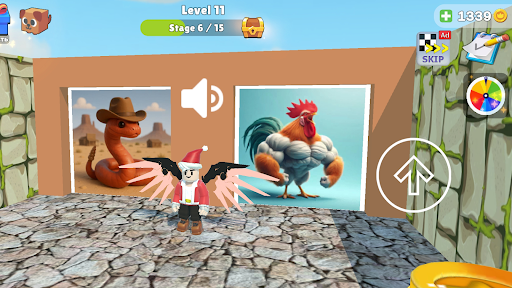 Obby Max 3D Parkour mini games ekran görüntüsü
