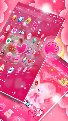 Love Bear Launcher Theme ekran görüntüsü