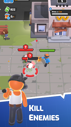 Gangsta Rage - Boss Mafia Game ekran görüntüsü