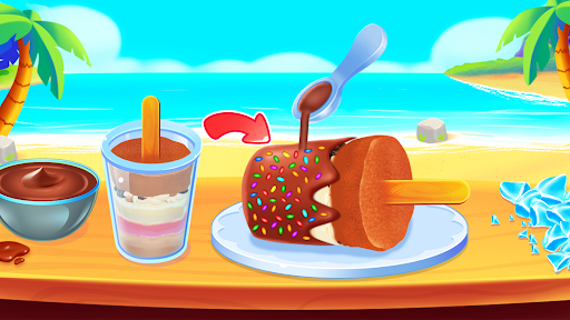 Ice cream candy maker recipe ekran görüntüsü