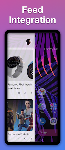 Action Launcher ekran görüntüsü