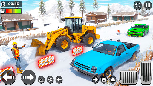 Snow Blower Truck Driver Sim ekran görüntüsü