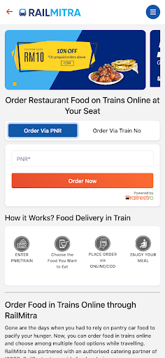 LiveTrain, PNR & Food Delivery ekran görüntüsü