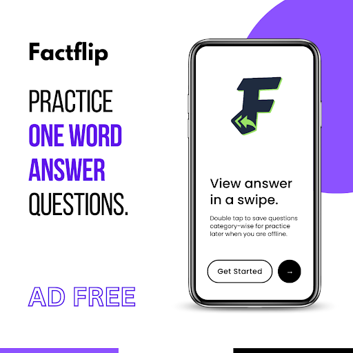 Factflip: One Word Answer App ekran görüntüsü