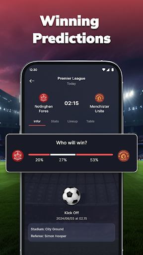 MatchLive: Football Live Score ekran görüntüsü