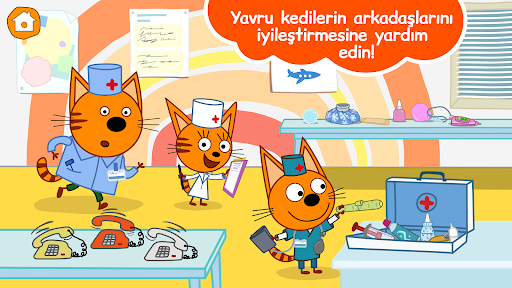 Üç Yavru Kedi: Doktor Oyunları ekran görüntüsü