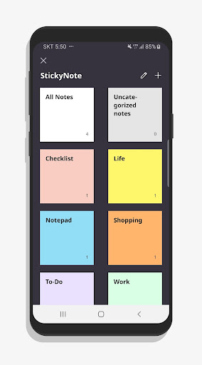 StickyNote - Notepad, Notes ekran görüntüsü