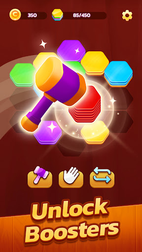 Hexa Stack: Color Sort Puzzle ekran görüntüsü