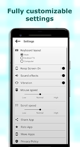 Bluetooth Android TV Remote ekran görüntüsü