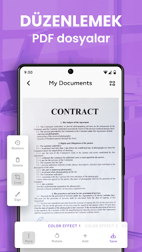 PDF Tarayıcı - Belge, Fotoğraf ekran görüntüsü