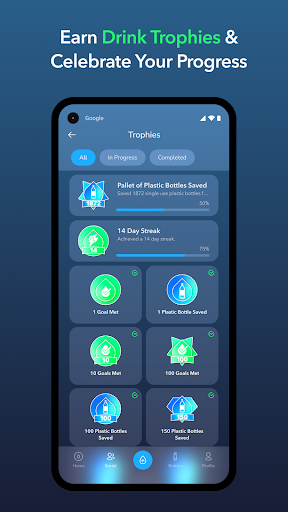 HidrateSpark Su Takip Cihazı ekran görüntüsü