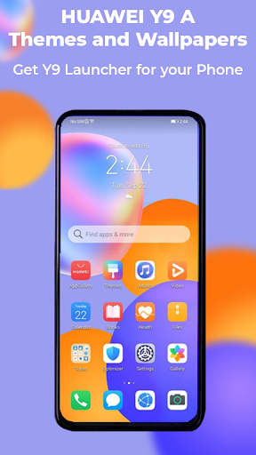 Huawei Y9A Themes Launcher and ekran görüntüsü