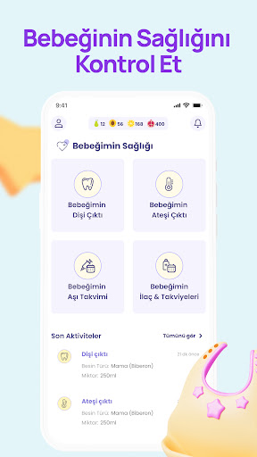 Elika: Bebek Gelişim Takibi ekran görüntüsü