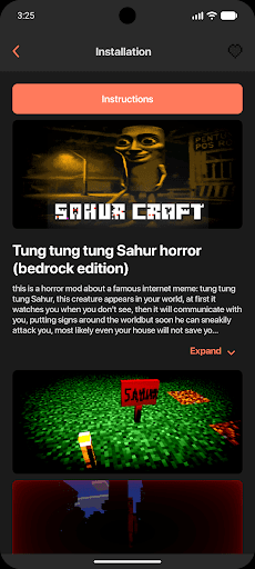 Italian Brainrot Minecraft Mod ekran görüntüsü