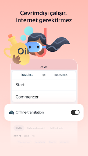 Yandex Çeviri ekran görüntüsü
