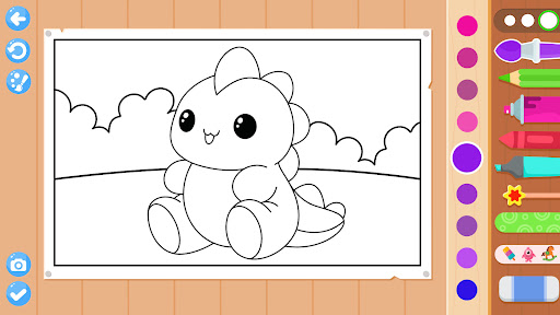 Toddler Coloring Book for kids ekran görüntüsü