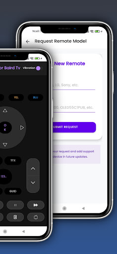 Remote for Baird tv ekran görüntüsü