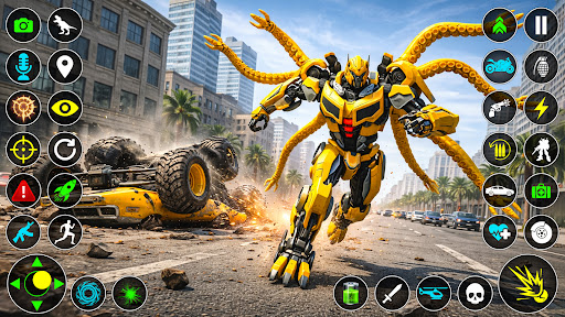 Robot Game: Transform & Combat ekran görüntüsü