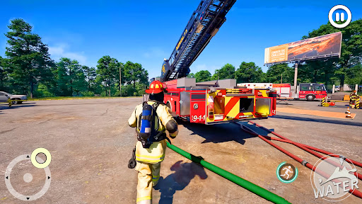 Firefighter Rescue Games 2025 ekran görüntüsü