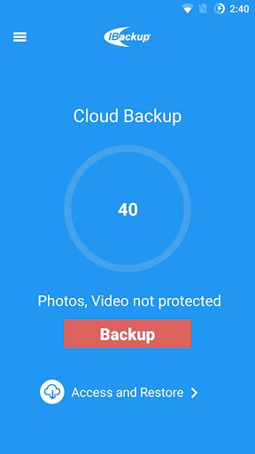 IBackup ekran görüntüsü
