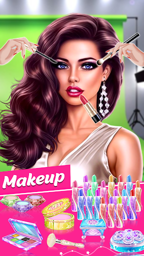 Star Girl Makeup dressup games ekran görüntüsü
