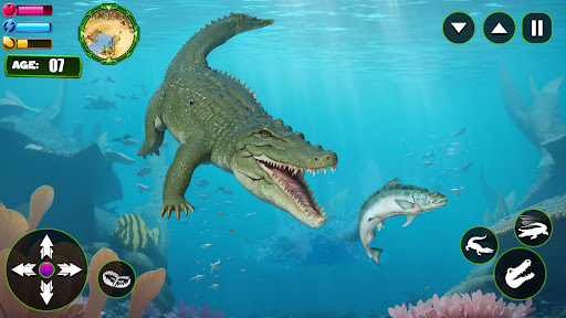 Angry Alligator Attack Sim 3D ekran görüntüsü