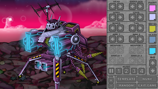 Mecha Dress Up ekran görüntüsü