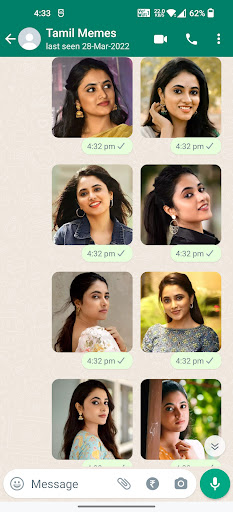 Priyanka Mohan Stickers ekran görüntüsü