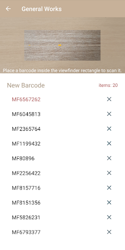 Barcode To Text - Scanner ekran görüntüsü