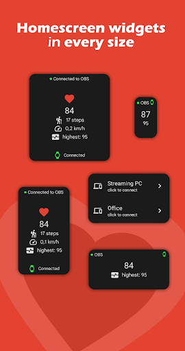 HeartRateOnStream for OBS ekran görüntüsü