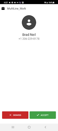 T-Mobile MultiLine ekran görüntüsü