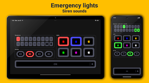 Emergency lights ekran görüntüsü