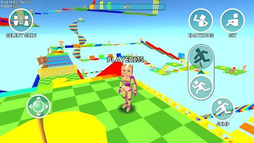 Obby Online Parkour World ekran görüntüsü