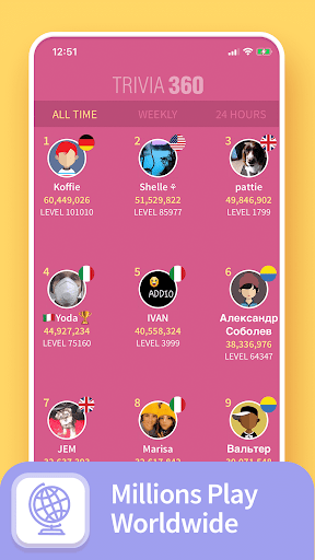 TRIVIA 360: Quiz Game ekran görüntüsü