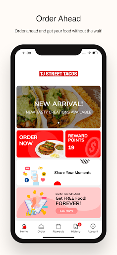 TJ Street Tacos ekran görüntüsü