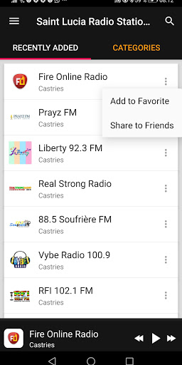 Saint Lucia Radio Stations ekran görüntüsü