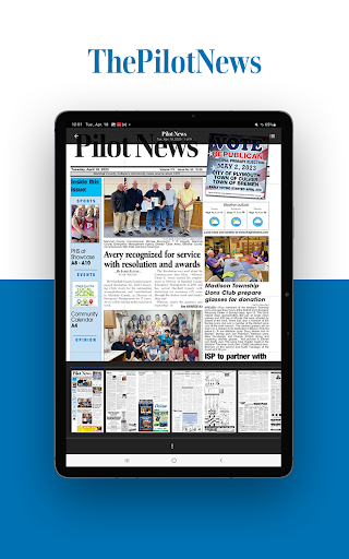 The Pilot News E-Edition ekran görüntüsü