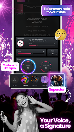 RoxStar : Karaoke Singing App ekran görüntüsü
