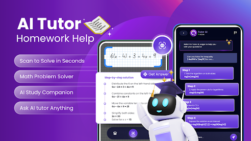 Tutor AI: Math Homework Helper ekran görüntüsü