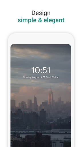 Dijital Saat Widget'ı ekran görüntüsü
