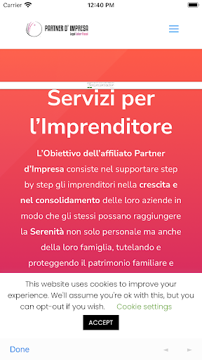 Partner d'Impresa ekran görüntüsü